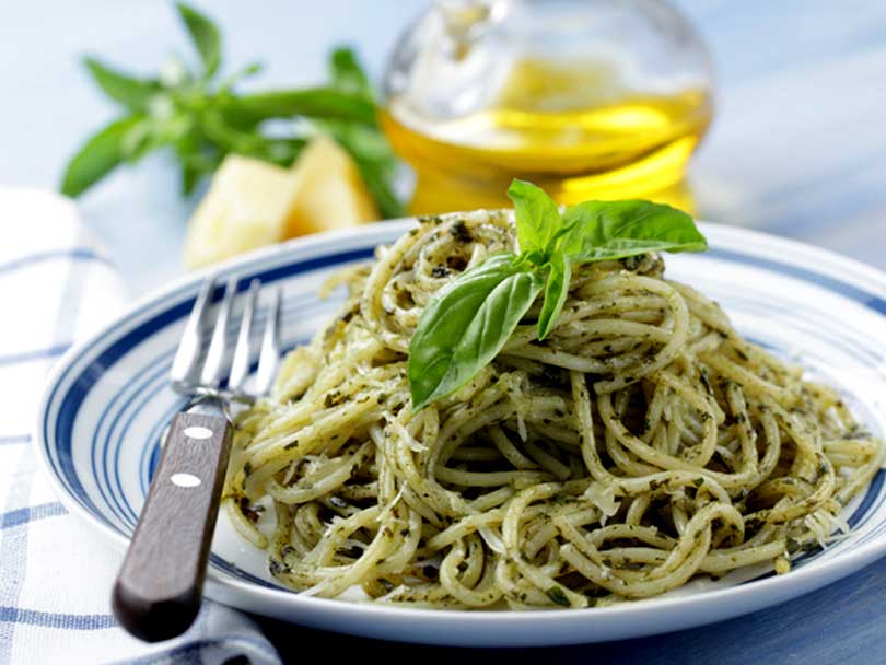 Fideos al Pesto