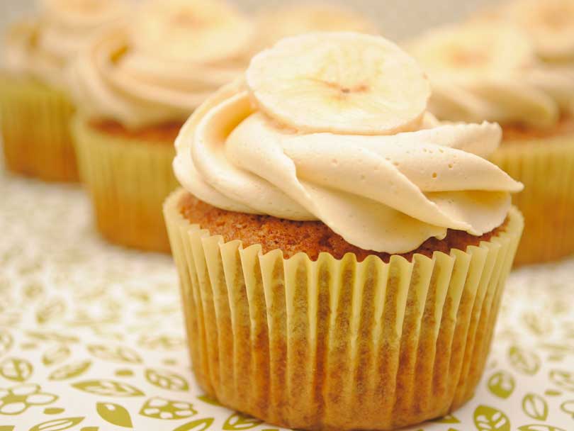 Cupcakes de Banana