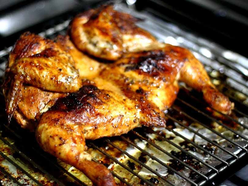 Pollo a la parrilla