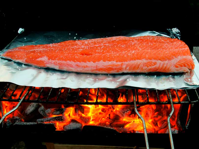 Salmón a la Parrilla