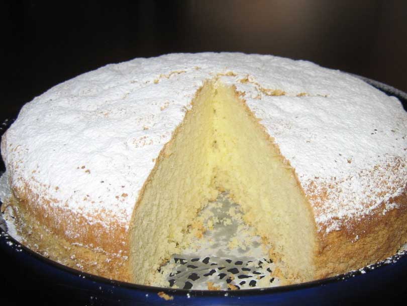 Bizcocho o Torta de Vainilla