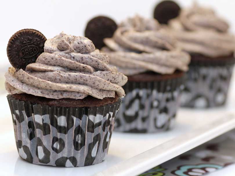 Cupcakes de Oreo