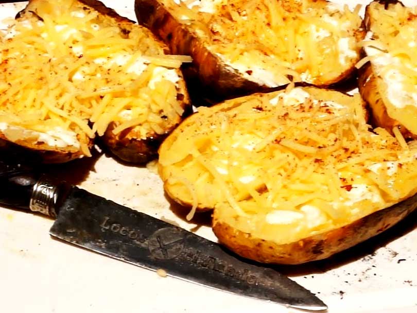 Papas a las brasas