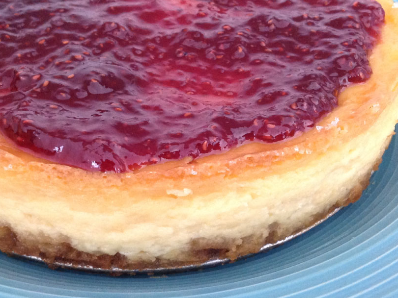 Cheescake con frutos rojos