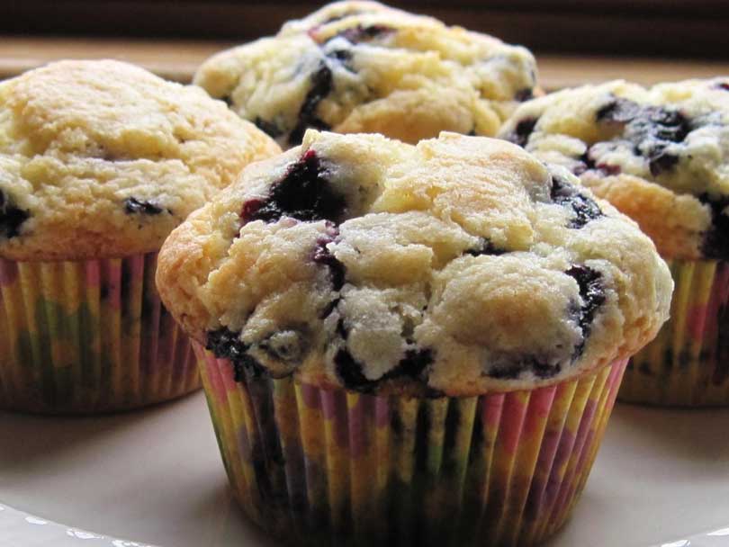 Muffins de Arándanos