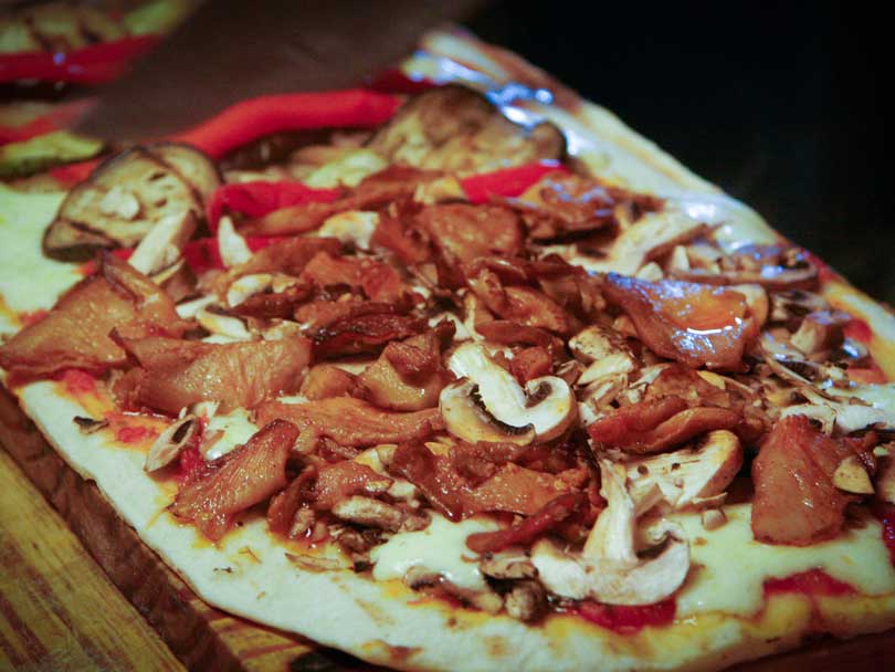Pizza a la Parrilla